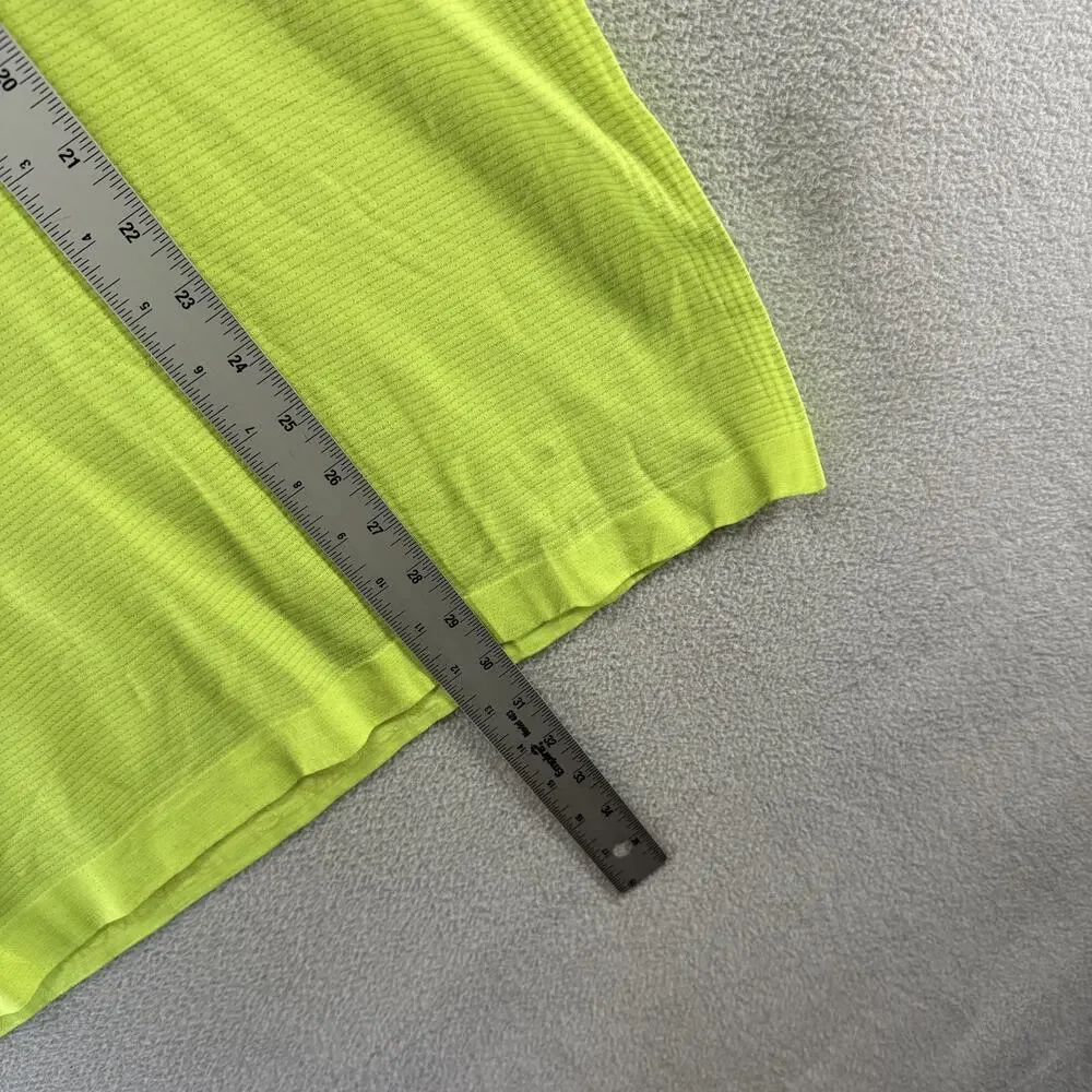 Lululemon Metal Vent Tech Shirt Men's XL Yellow Neon Highlighter Workout 2.0 NEW - Picture 4 of 13